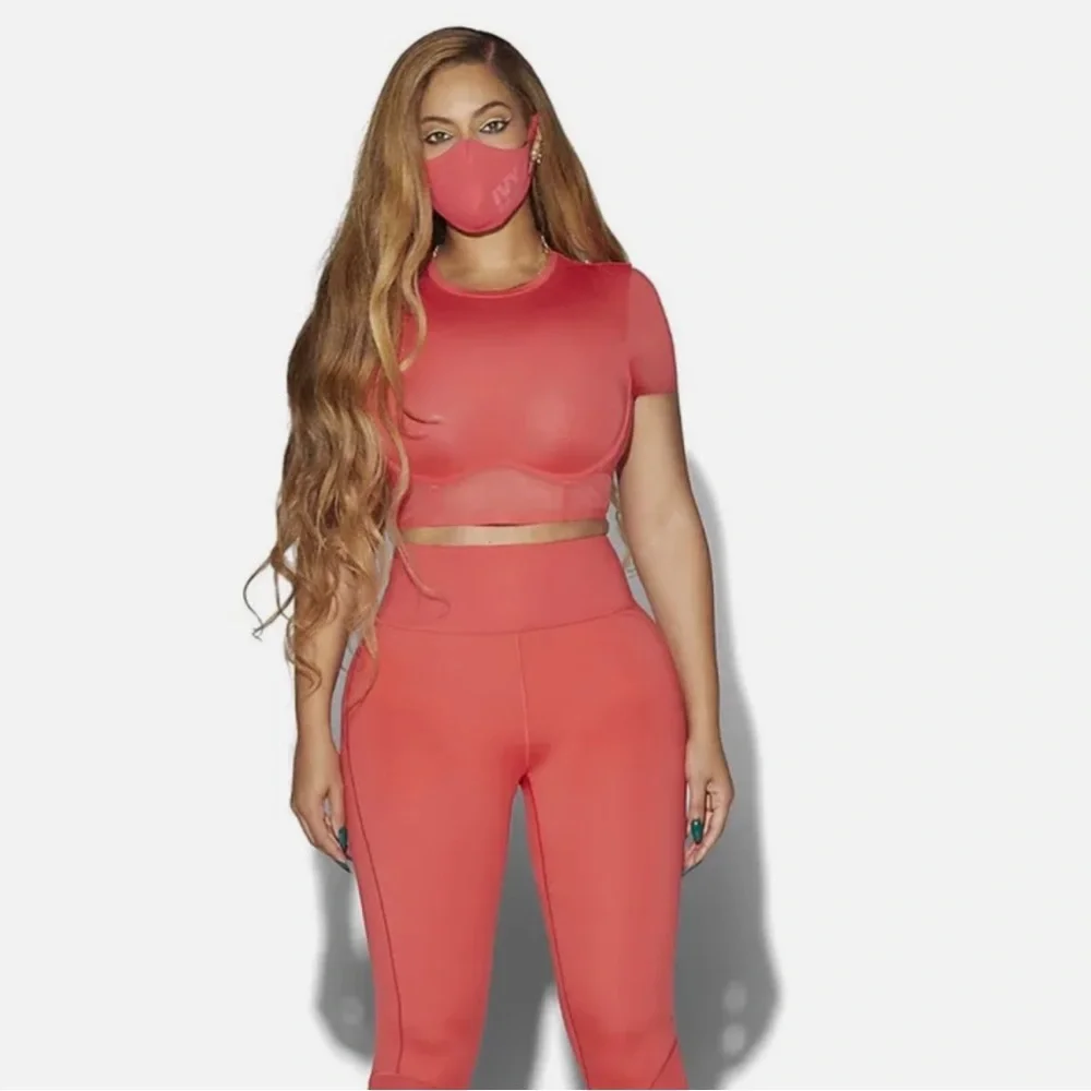 IVY PARK Corset Top in Real Coral, NWOT, size M - Picture 3 of 13